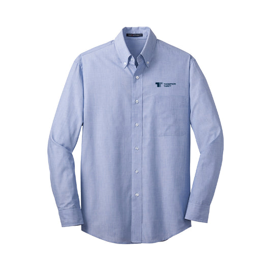 Port Authority Tall Crosshatch Easy Care Shirt